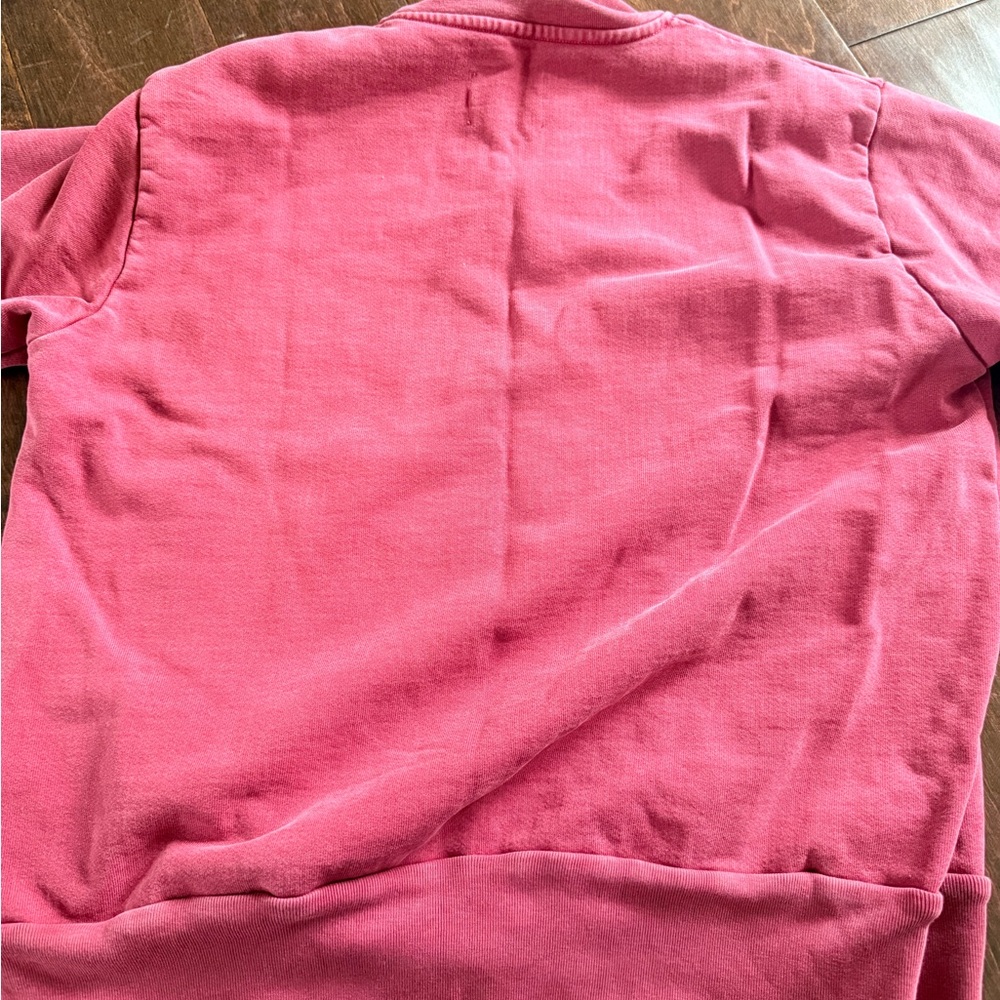 Rudy Jude Raspberry Half-Zip Sweatshirt - Picture 6 of 8